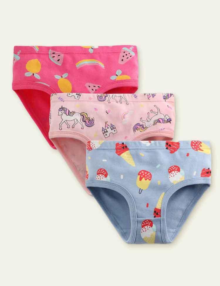 Cartoon Cute Printed Cotton Breathable Underwear - CCMOM