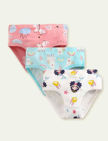 Cartoon Cute Printed Cotton Breathable Underwear - CCMOM