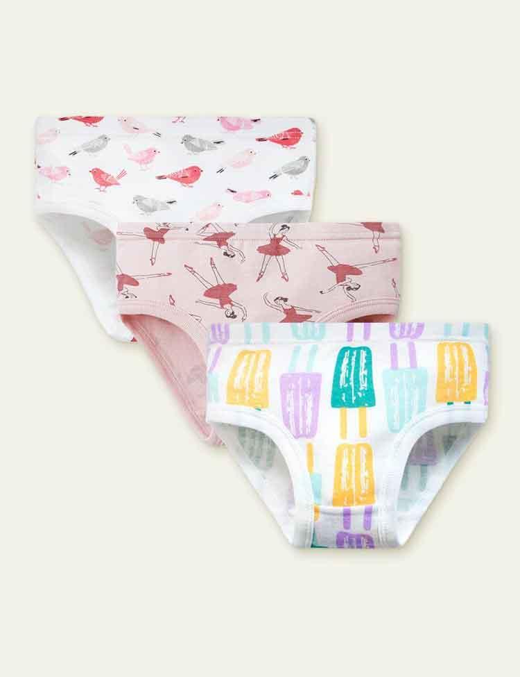 Cartoon Cute Printed Cotton Breathable Underwear - CCMOM