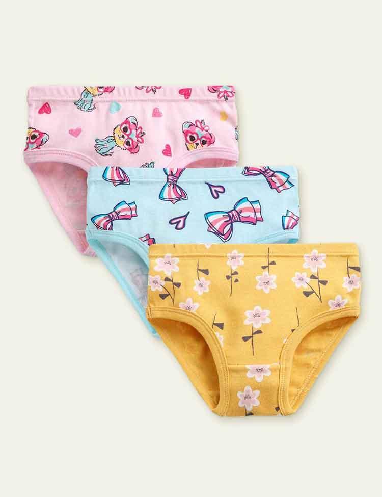 Cartoon Cute Printed Cotton Breathable Underwear - CCMOM