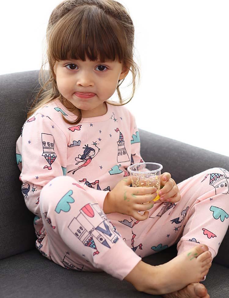 Cartoon Printed Pajamas - CCMOM