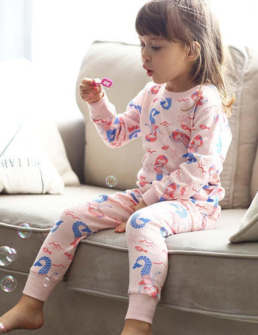 Cartoon Printed Pajamas - CCMOM