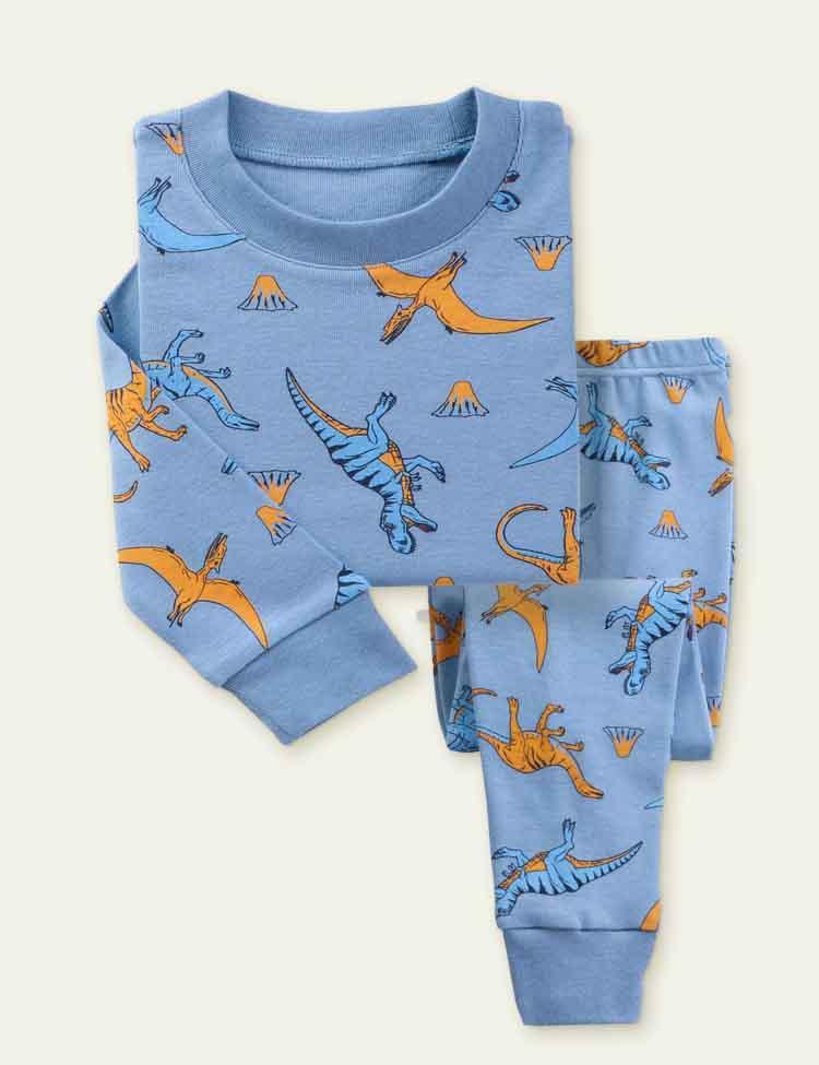 Cartoon Printed Pajamas - CCMOM