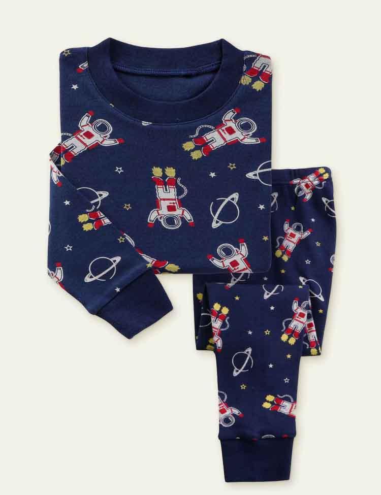 Cartoon Printed Pajamas - CCMOM