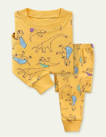 Cartoon Printed Pajamas - CCMOM