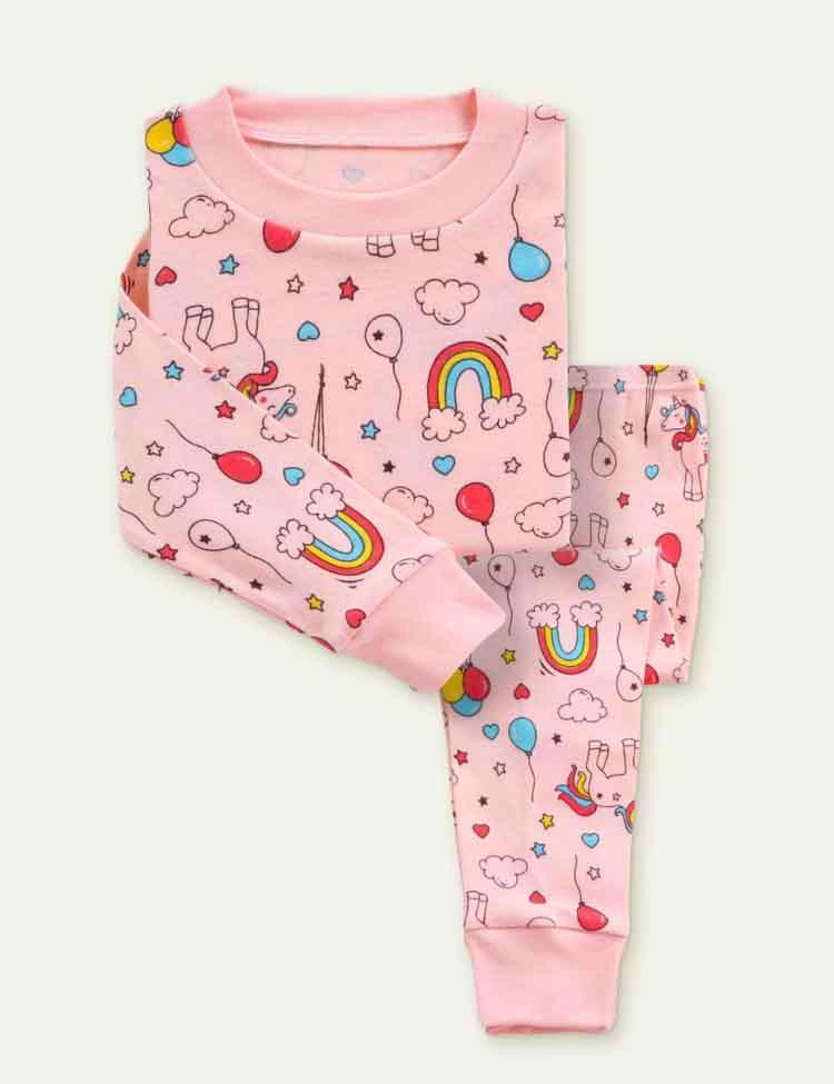 Cartoon Printed Pajamas - CCMOM