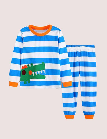 Cartoon Printed Pajamas Set - CCMOM