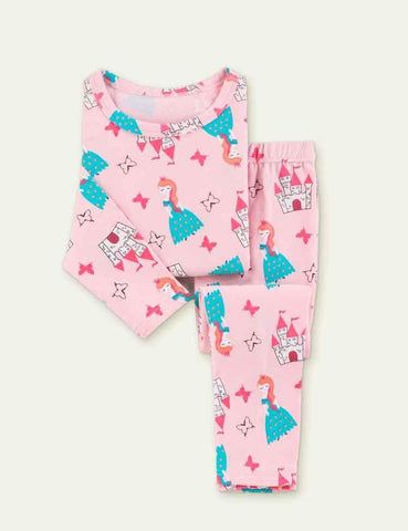 Cartoon Shark Printed Pajamas - CCMOM