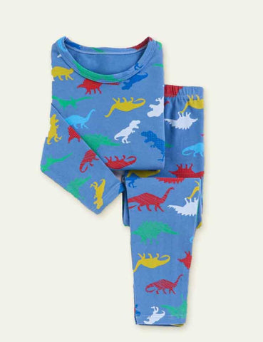 Cartoon Shark Printed Pajamas - CCMOM