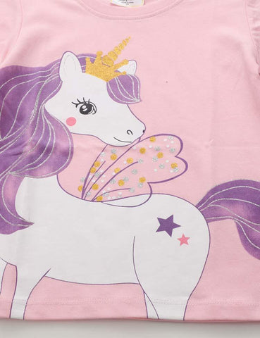 Cartoon Unicorn T-shirt - CCMOM