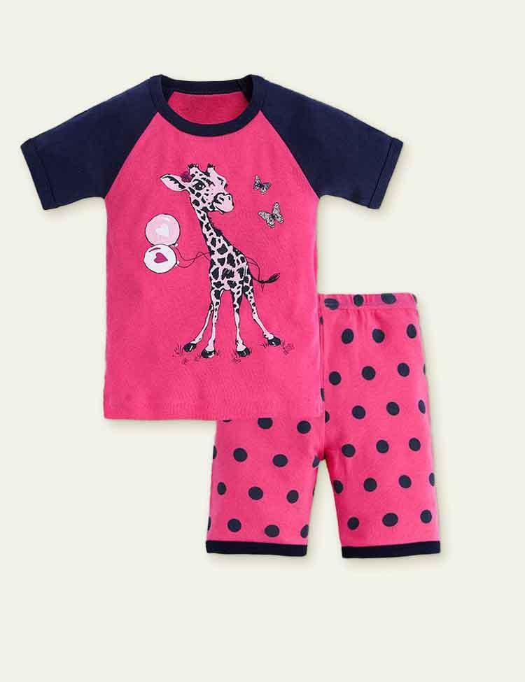 Casual Cartoon Cotton Pajamas - CCMOM