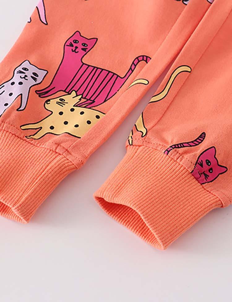 Cat Printing Sweatpants - CCMOM