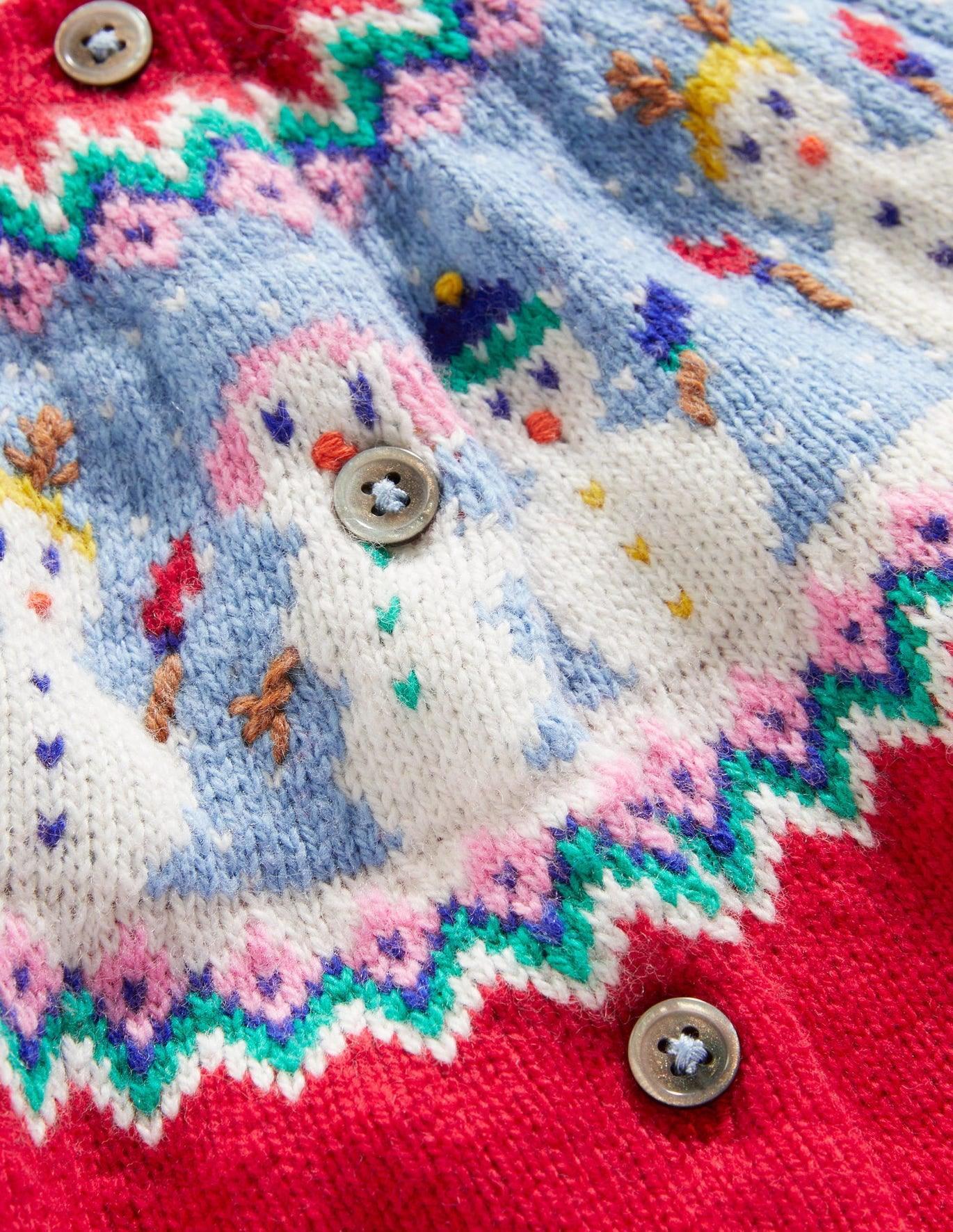 CLEARANCE- Christmas Snowman Cardigan - CCMOM