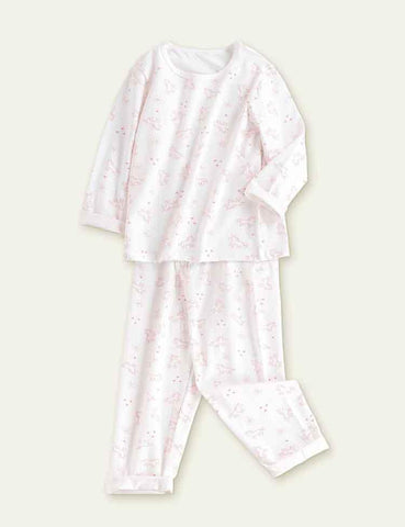 Cute Cartoon Printed Long-Sleeved Cotton pajamas - CCMOM