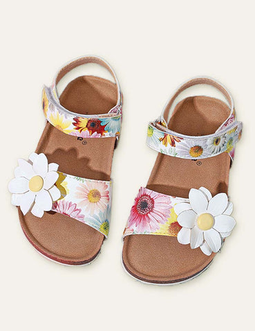 Floral Printed Sandals