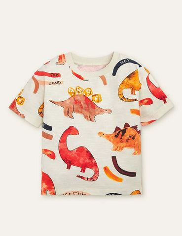 Dinosaur Printed T-shirt