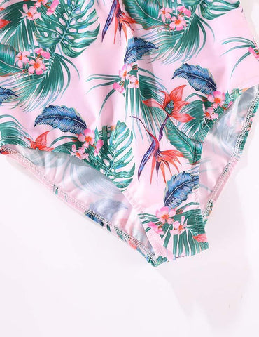 Floral Family Matching Swim Suit - CCMOM