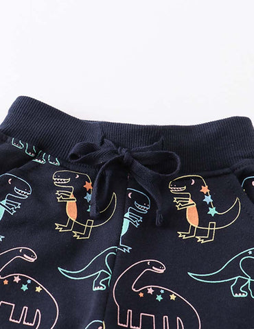 Dinosaur Printed Sweatpants