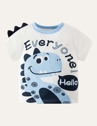 Dinosaur Printed T-shirt