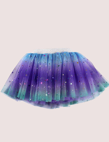 Star Mesh Party Skirt