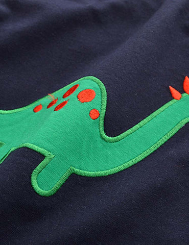 Dinosaur Appliqué  T-shirt