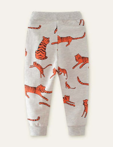 Tiger Full Printed Sweatpants