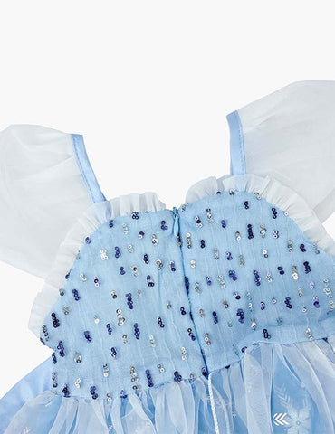 Frozen Mesh Party Dress