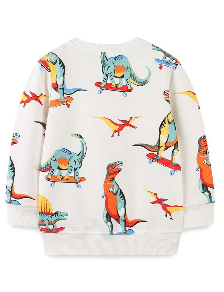 Dino Printed Sweater - CCMOM