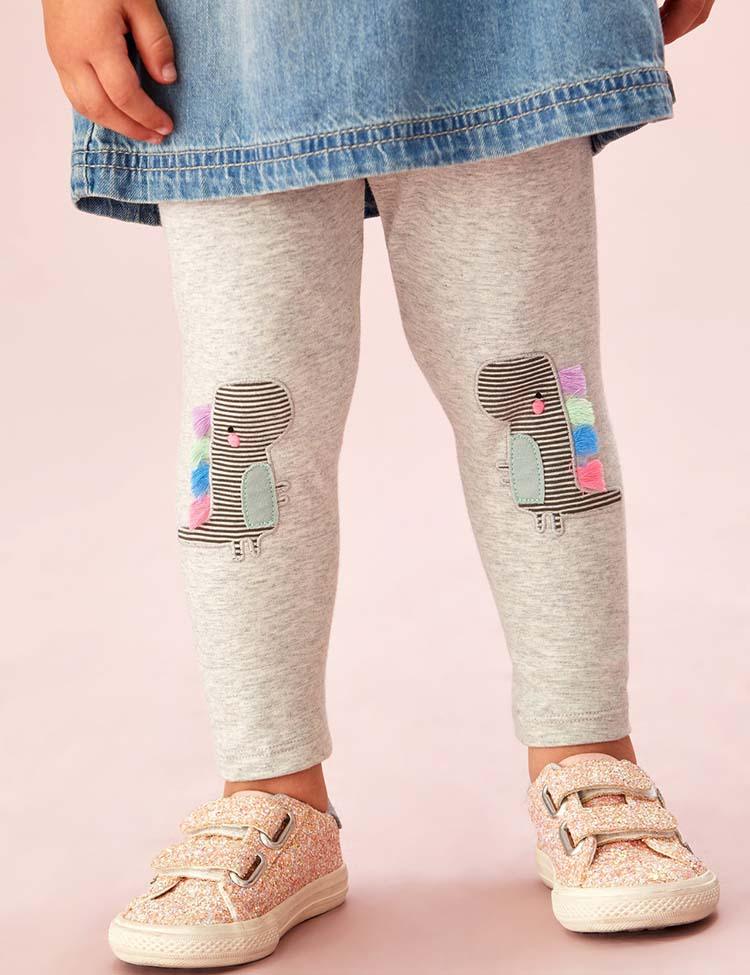 Dinosaur Appliqué Leggings - CCMOM