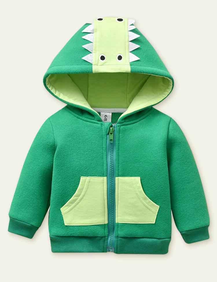 Dinosaur Hoodie Coat - CCMOM