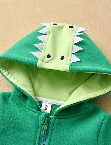 Dinosaur Hoodie Coat - CCMOM