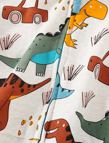 Dinosaur Printed Coat - CCMOM