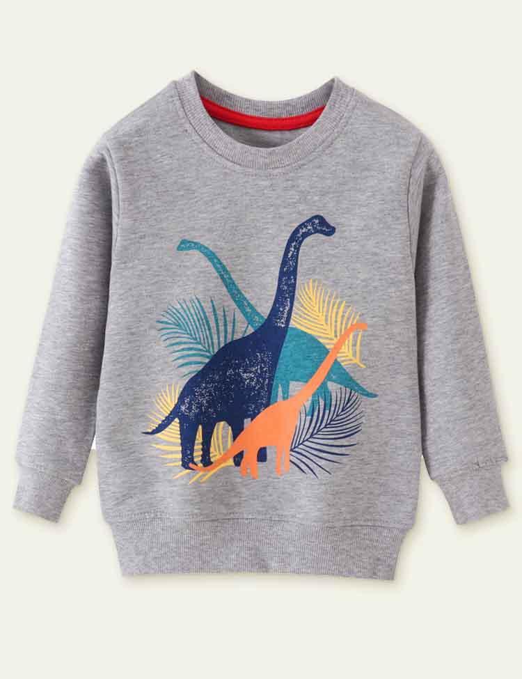 Dinosaur Printed Sweater - CCMOM