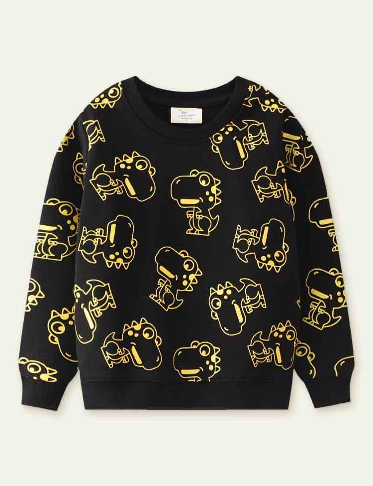 Dinosaur Printed Sweater - CCMOM