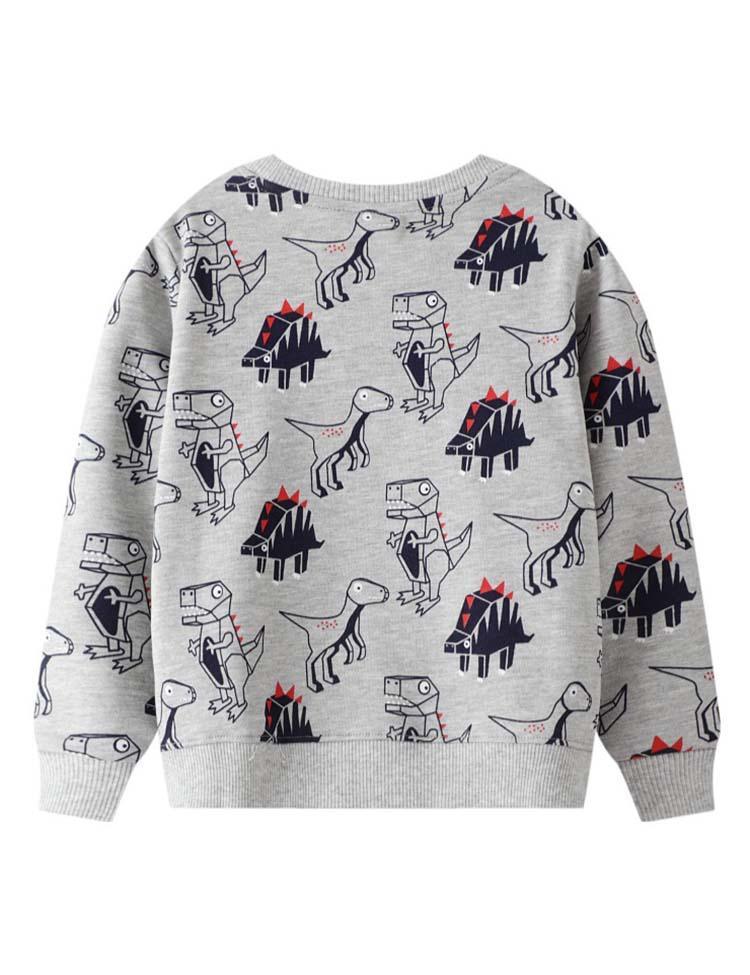 Dinosaur Printed Sweater - CCMOM