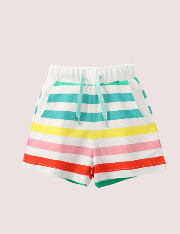 Rainbow Pull-On Shorts