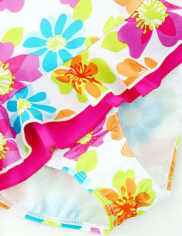 Floral Full-Printed Swimsuit