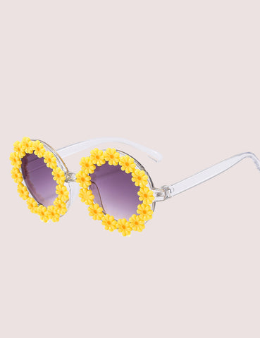 Daisy Beaded Sunglasses