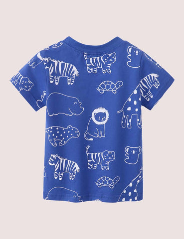 Animal Full Printed T-shirt