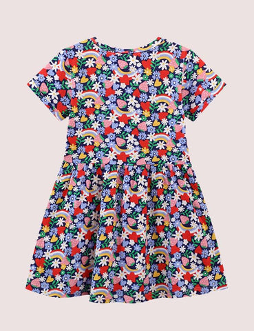 Floral Rainbow Dress - CCMOM