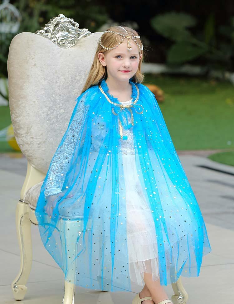 Mesh Sequins Party Cape - CCMOM