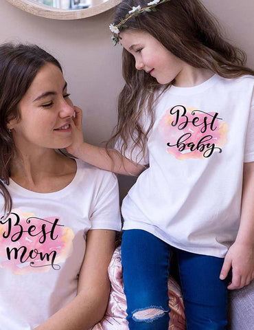 Letter Family Matching T-Shirt