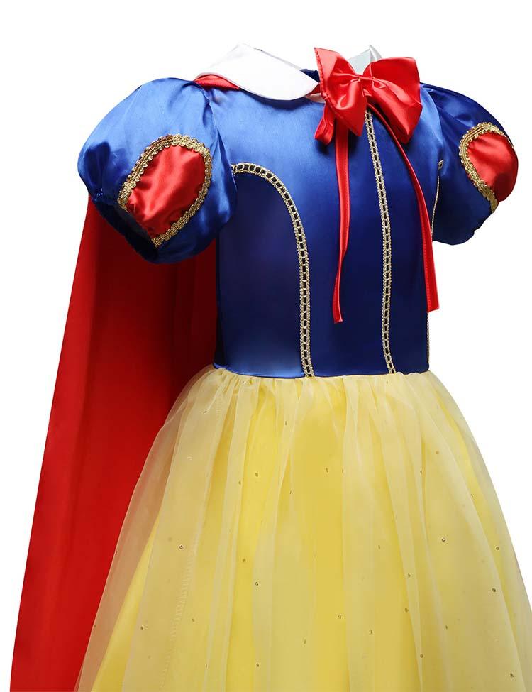 Snow White Mesh Party Dress - CCMOM