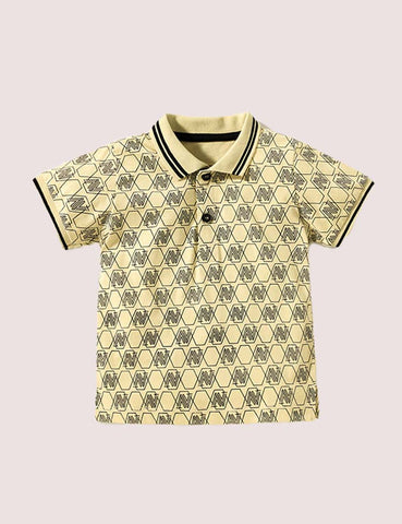 Printed Polo T-shirt