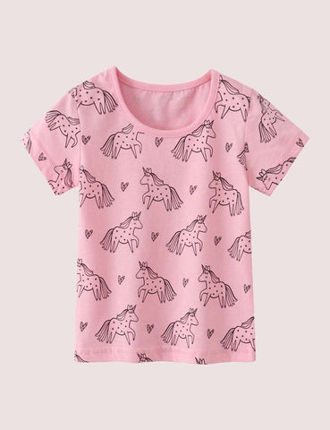 Unicorn Full Printed T-shirt