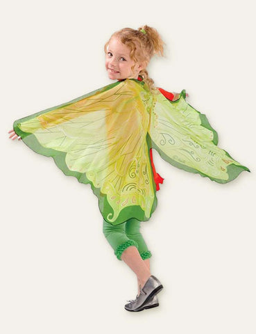 Toddler Girl Butterfly Wings Mesh Party Cape