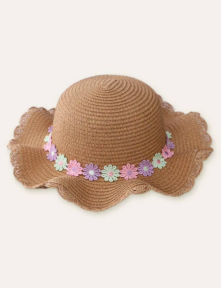 Flower Travel Vacation Straw Hat - CCMOM