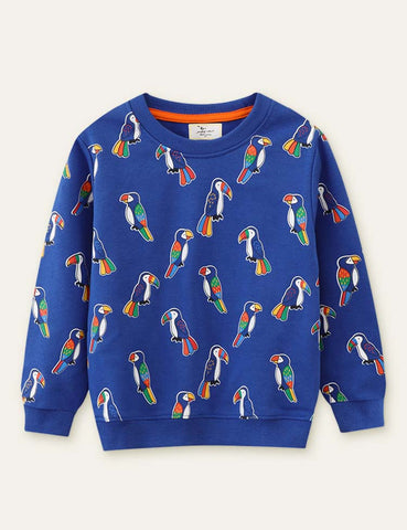 Parrot Full Printed Sweatshirt