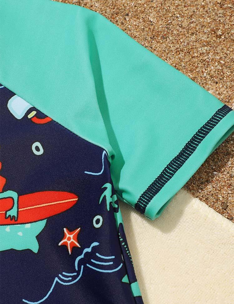 Full Printed Dinosaur Swimsuit - CCMOM