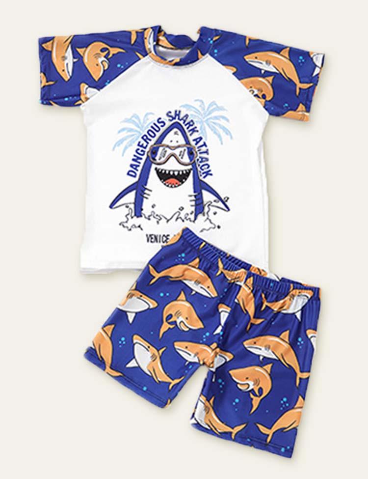 Shark Printed Swimsuit - CCMOM